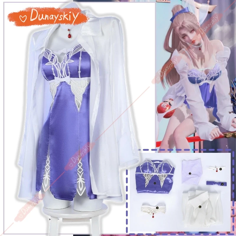 Naraka:bladepoint Yoto Hime Pajamas Cosplay Costume Cos Game Anime Party Uniform Hallowen Play Role Clothes Clothing