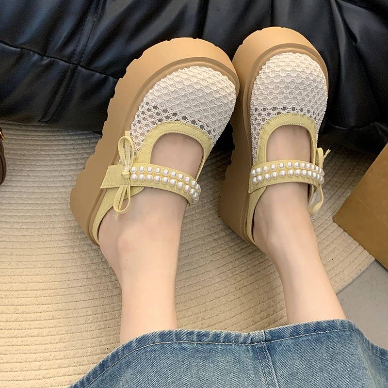 Damesschoenen Damespantoffels Outdoor Cover Toe Platform Slides 2025, Damesschoenen Cover Toe Damespantoffels Outdoor Platform