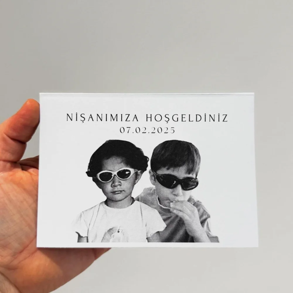 بطاقات مكان الزفاف الشخصية مع صورة مخصصة اسم العروس والعريس حفلة خطوبة ديكور بطاقة المعمودية دعوة الزفاف