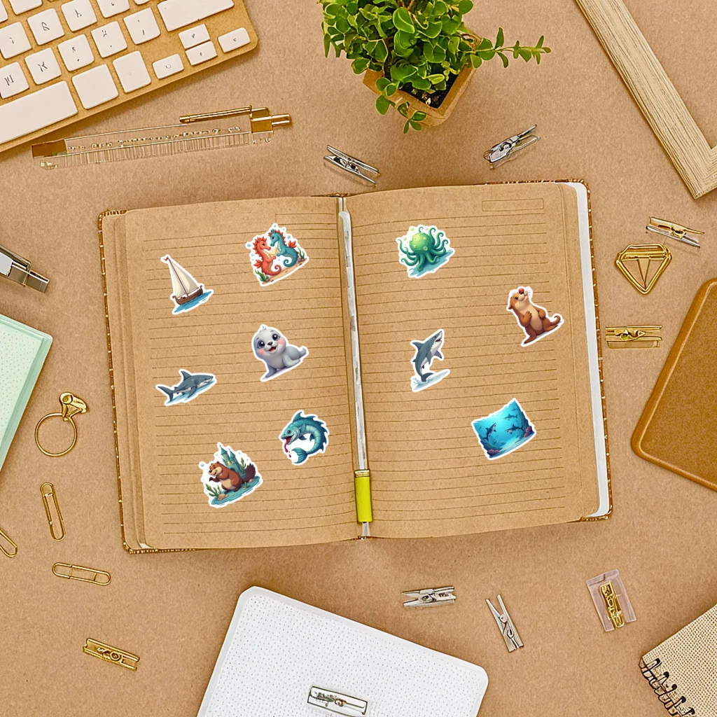 50pcs Stickers Stickers Stickers For Notebook Luggage Mobile Phone Cup DIY Phone Guitar Laptop Notebook