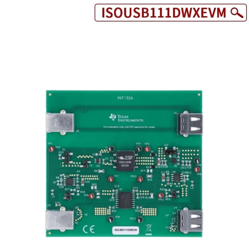 VoltSISOUSB111DWXEVM Isolated USB Repeater Module Low Radiation High-Speed/Full-Speed/Low-Speed Compatible Industrial & Automoti