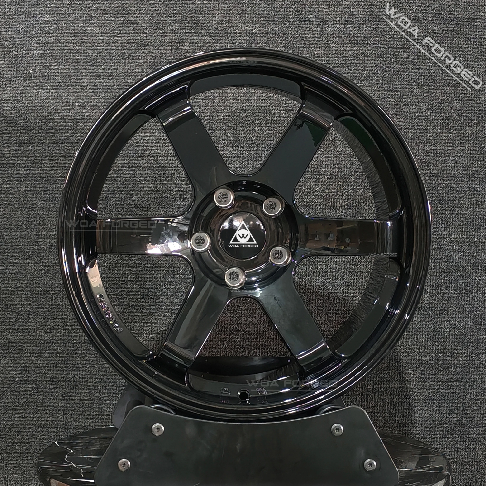 

High Quality Customized Lightweight CHROME TE37 TC4 GT Forged Aluminum Sport Passenger Car Wheels 98mm PCD 40mm 25mm 30mm Spokes