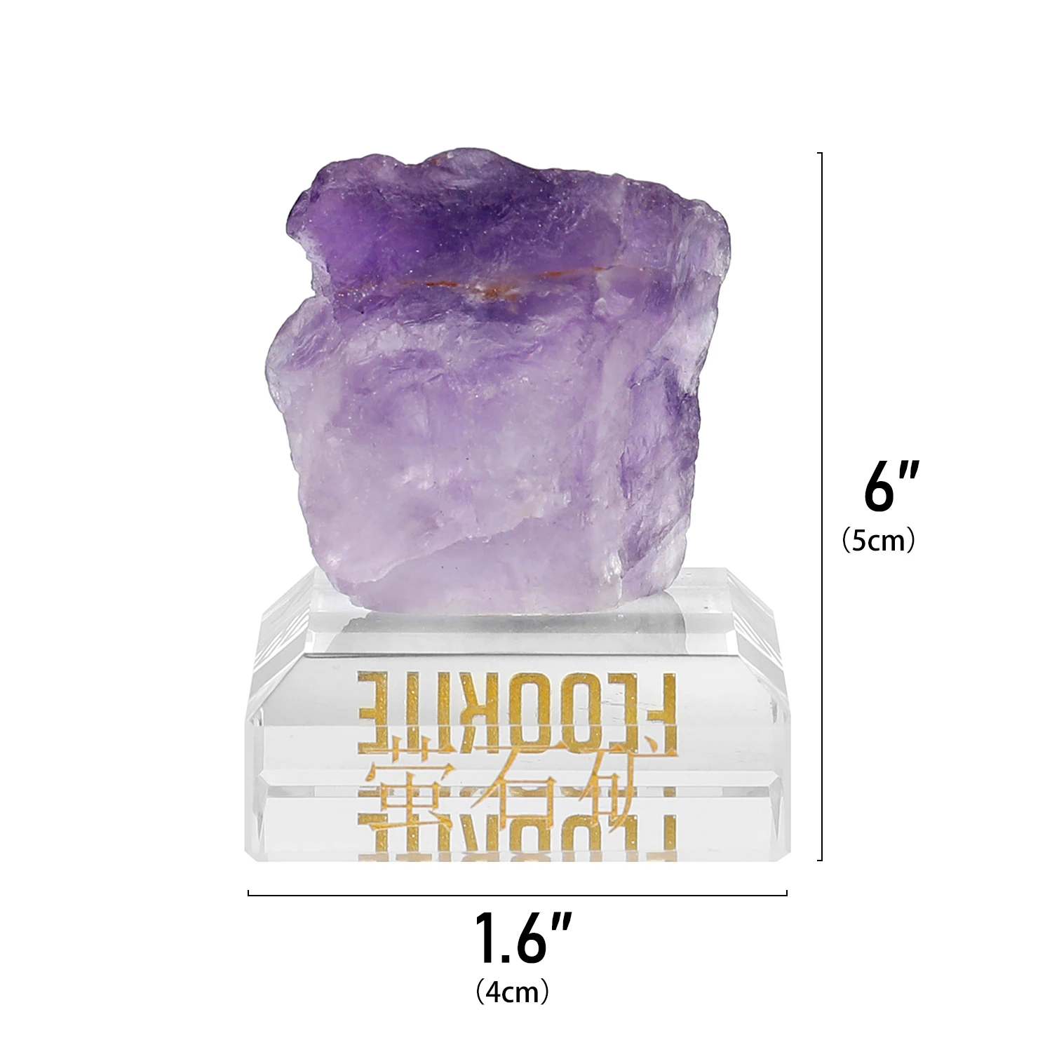 1PC Natural Fluorite Raw Minerial With Glass Home Decor Crystals Natural Stones Coloful Energy Stone