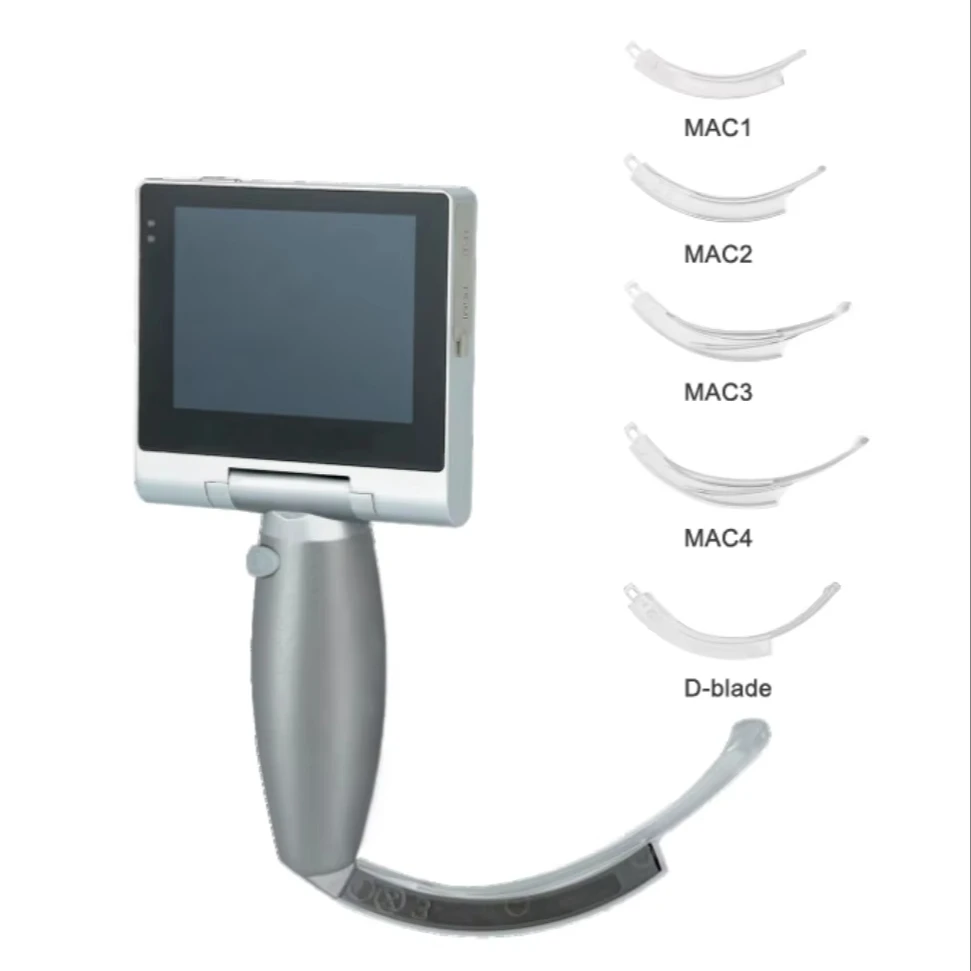 Rigid Video Laryngoscope – Touch Screen, Disposable Blades, All Ages