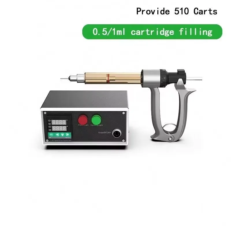 Small Semi-automatic Adjustable Constant Temperature Heating Hand-operated Liquid and Thick Oil Filling Machine 4