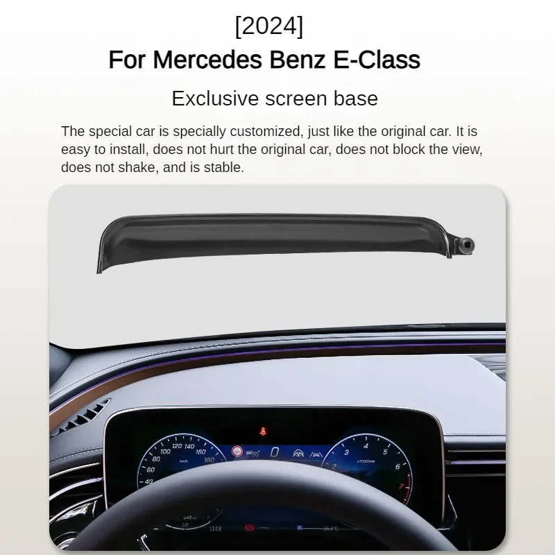 2024 Voor Mercedes Benz E Class Auto Scherm Telefoonhouder Draadloze Oplader Navigatie Mount Interieur Accessoires