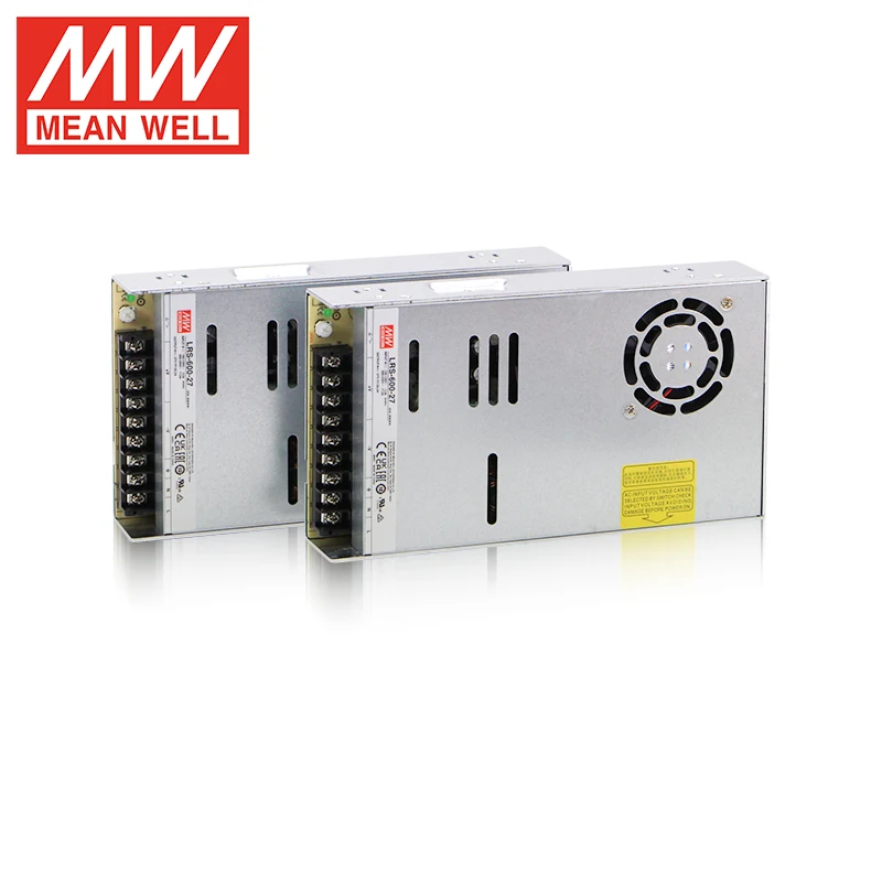 Mean Well LRS-600 Series AC-DC Power Supply 600W 48V 12.5A Single-output Enclosed Type Power Supply 5V 12V 15V 24V 27V 36V 48V