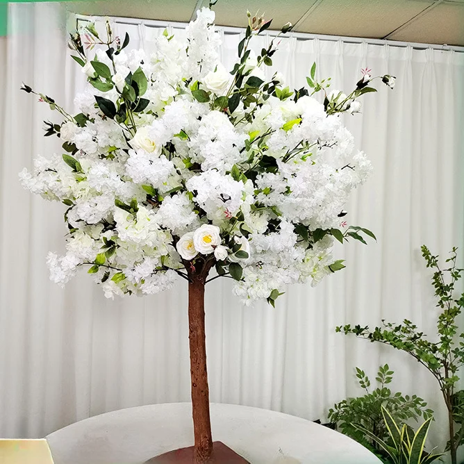 

wood flower tree fake tree plant peach blossom tree wedding window decoration landscaping simulation