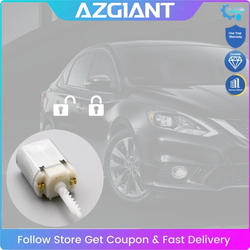 

AZGIANT for 2000-2005 Nissan Sentra N16 Car Central Door Lock Actuator Repair Kit Motor DC 12V Replace DIY Car Accessories