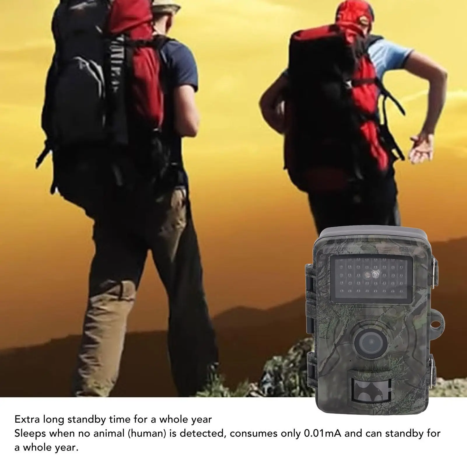 كاميرا تعقب الصيد 16MP 1080P الأشعة تحت الحمراء للرؤية الليلية الحركة المنشط الزناد كاميرا الأمن في الهواء الطلق الحياة البرية صور الفخاخ