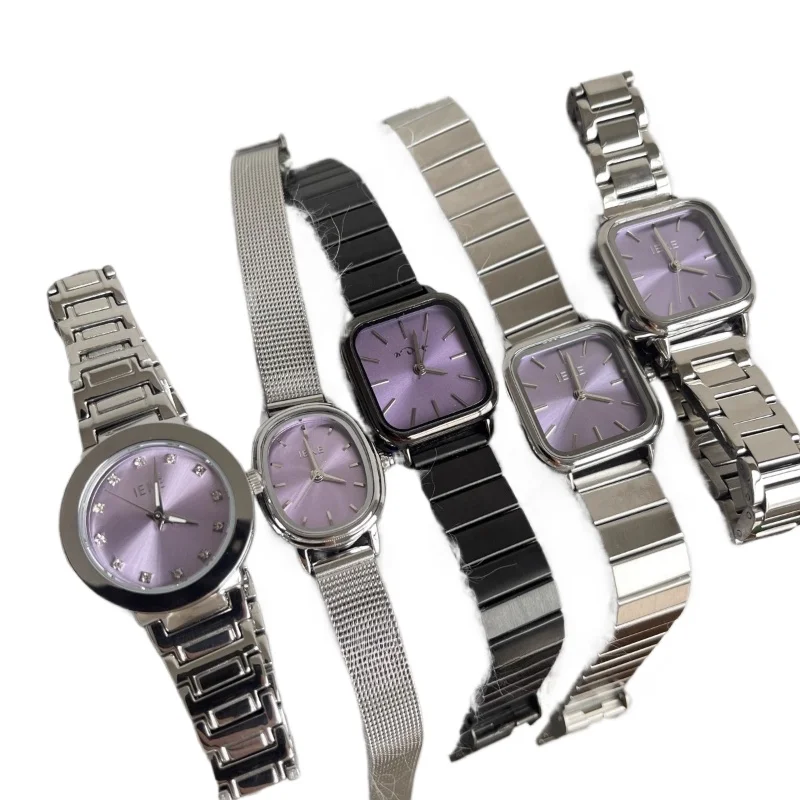 Orologio al quarzo impermeabile 2025 regalo di compleanno bianco delicato classico orologio da donna di tendenza elegante e semplice