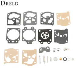 DRELD Carburetor Repair Kit Chainsaw Trimmer Parts Carb Rebuild Tool Gasket Set for Walbro K20-WAT WA /WT STIHL HS72 HS74 HS76