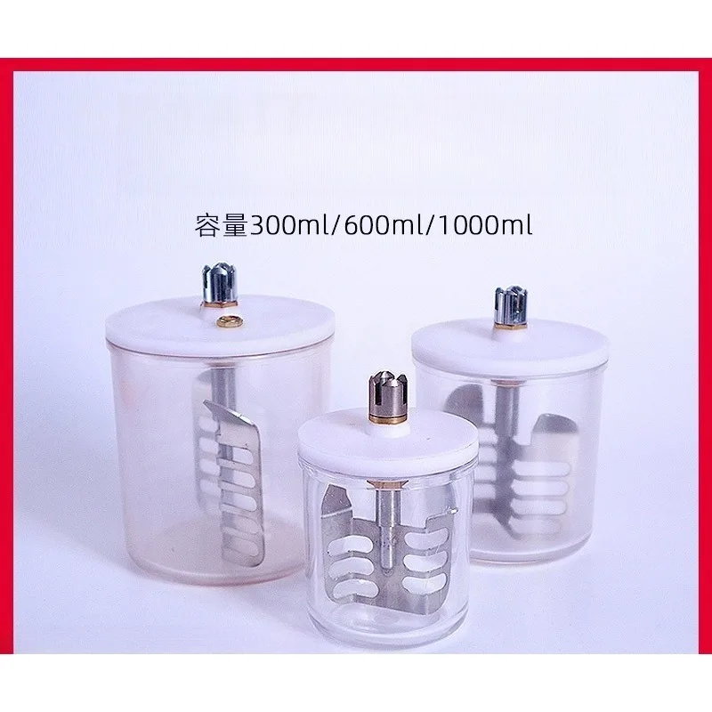Vacuum Mixer Mixing Cup, Gypsum Embedded Mixing 500ml/ 1000ml/ 300ml/600ml