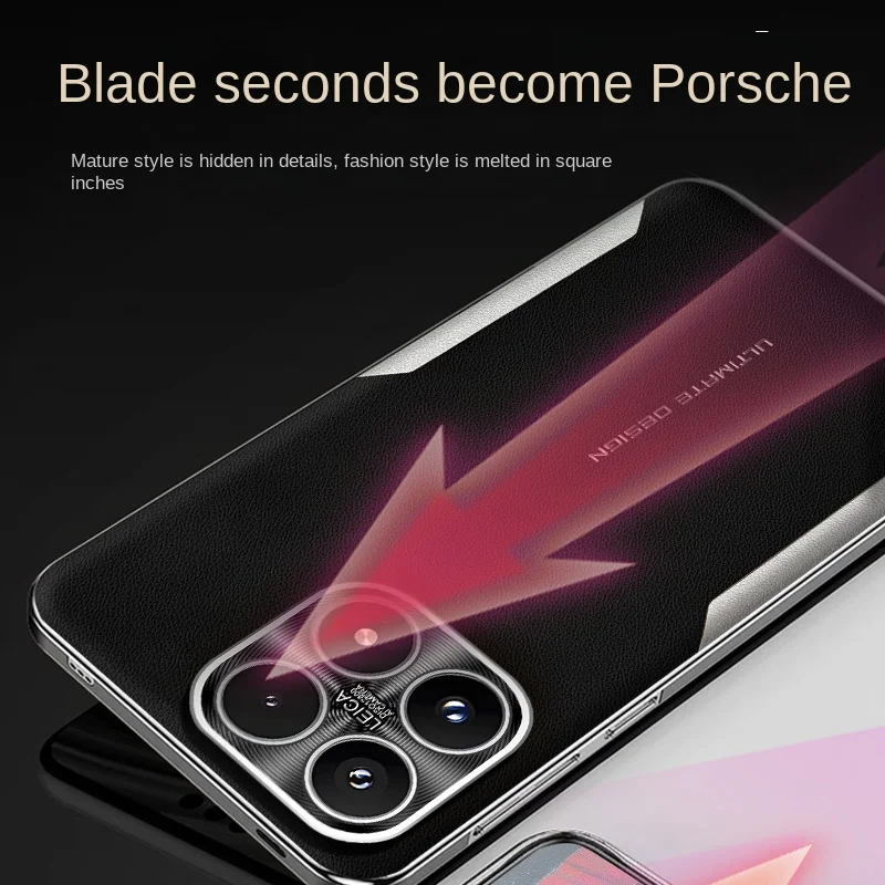 حافظة لهاتف Xiaomi 17 17 Pro 17 ProMax مطلية بالكهرباء من الجلد العادي ذات حافة ناعمة شاملة ومضادة للصدمات