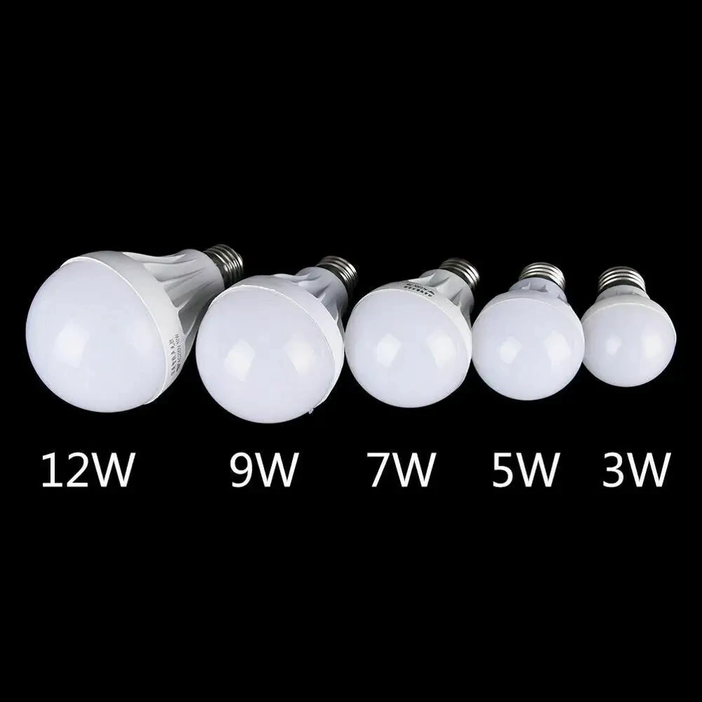 E27 Sound Activated Light Sensor Bulbs Home Bedroom Replace Halogen Light White Edison Bulb 120 Degrees Wild Beam Led Cool Ultra