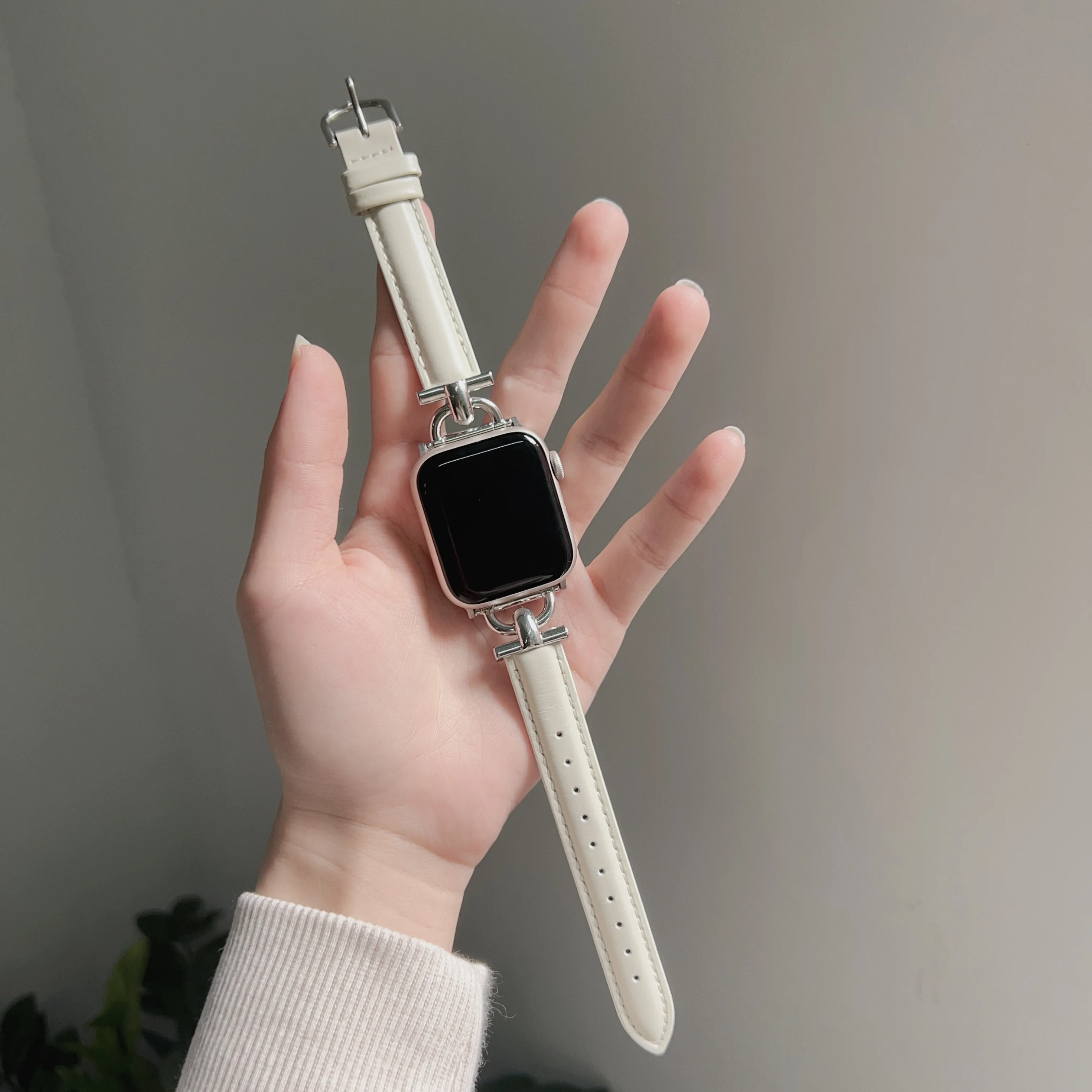 Correa For Apple Watch band for women Series Ultra 10/9/8/7/6/5/4/3/2/1 SE 38mm 40mm 41mm 42mm 44mm 45mm 46mm 49mm Strap image 5