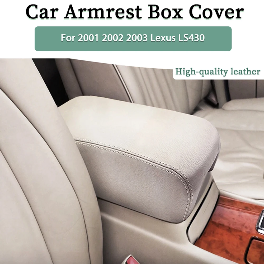 For Lexus LS430 2001 2002 2003 Car Armrest Cover | OEM Fit Anti-Tear Thermal Insulation Car Interior Protector