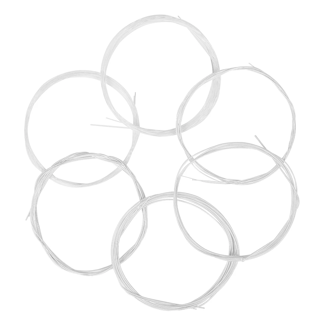 Shuffle 11-saitige Oud-Saiten, versilberte Nylonsaiten, rostfrei, professionelle Anfänger-Übungssaiten, Oud-Zubehör