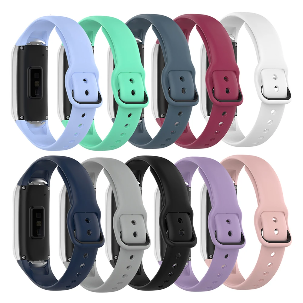 Silicone Wrist Strap for Samsung Galaxy Fit SM-R370 Bracelet Wristband Smart Watch Band