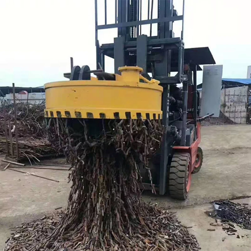 Hot Sale Circular Magnetic Scrap Lifting Magnet Electromagnet for Scrap Iron Steel Scraps for Excavator