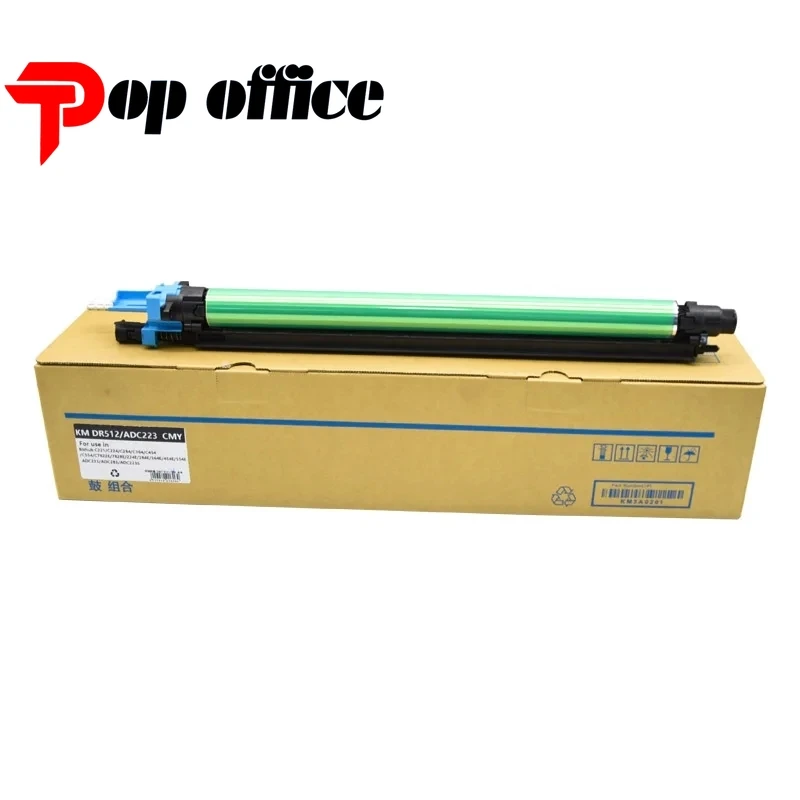 

Барабанная установка DR512 C224 для Konica Minolta Bizhub C284 C221 C221S C364 C454 C554 C281 C224e C454e C284e C364e Kit CMYK DR-512