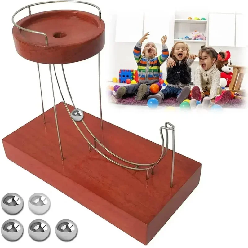 Perpetual Motion Machine Decoration for School Office Home Accessories Art Ornament Desktop Physics Toys for Home Garden