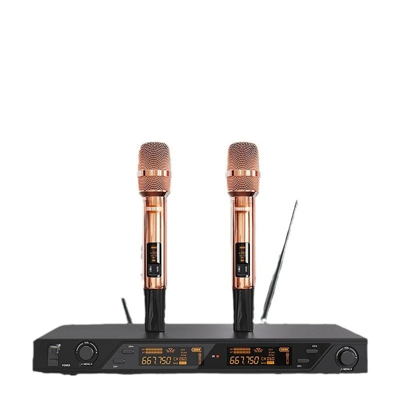 

CT6 colorful series wireless microphone professional KTV smart microphone high-end performance stage host anti-howling