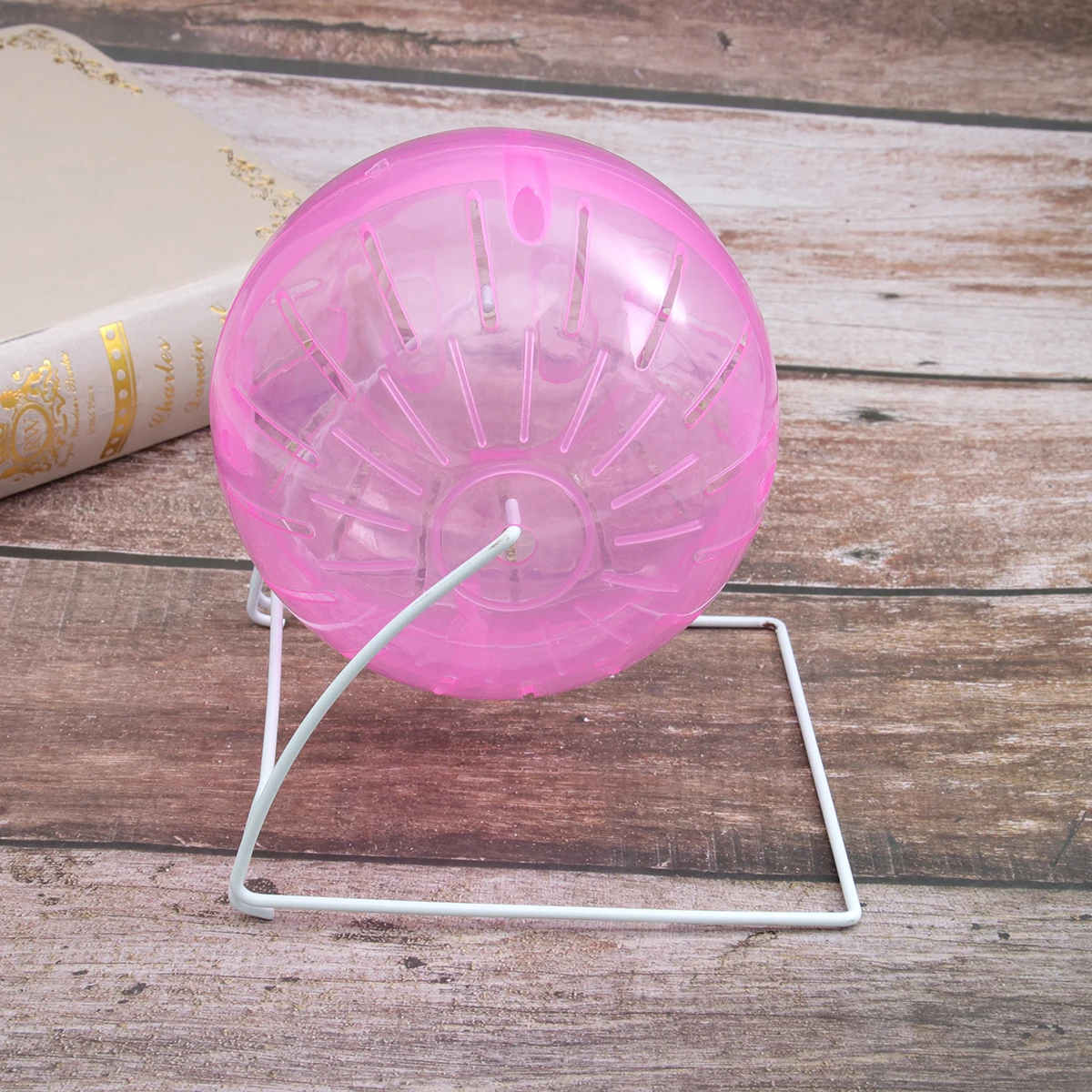 

Hamster Running Exercise Hamster Exercise Ball Toy Small Animals Play Balls Pink Fitness No Toxic Safe Healthy Pet