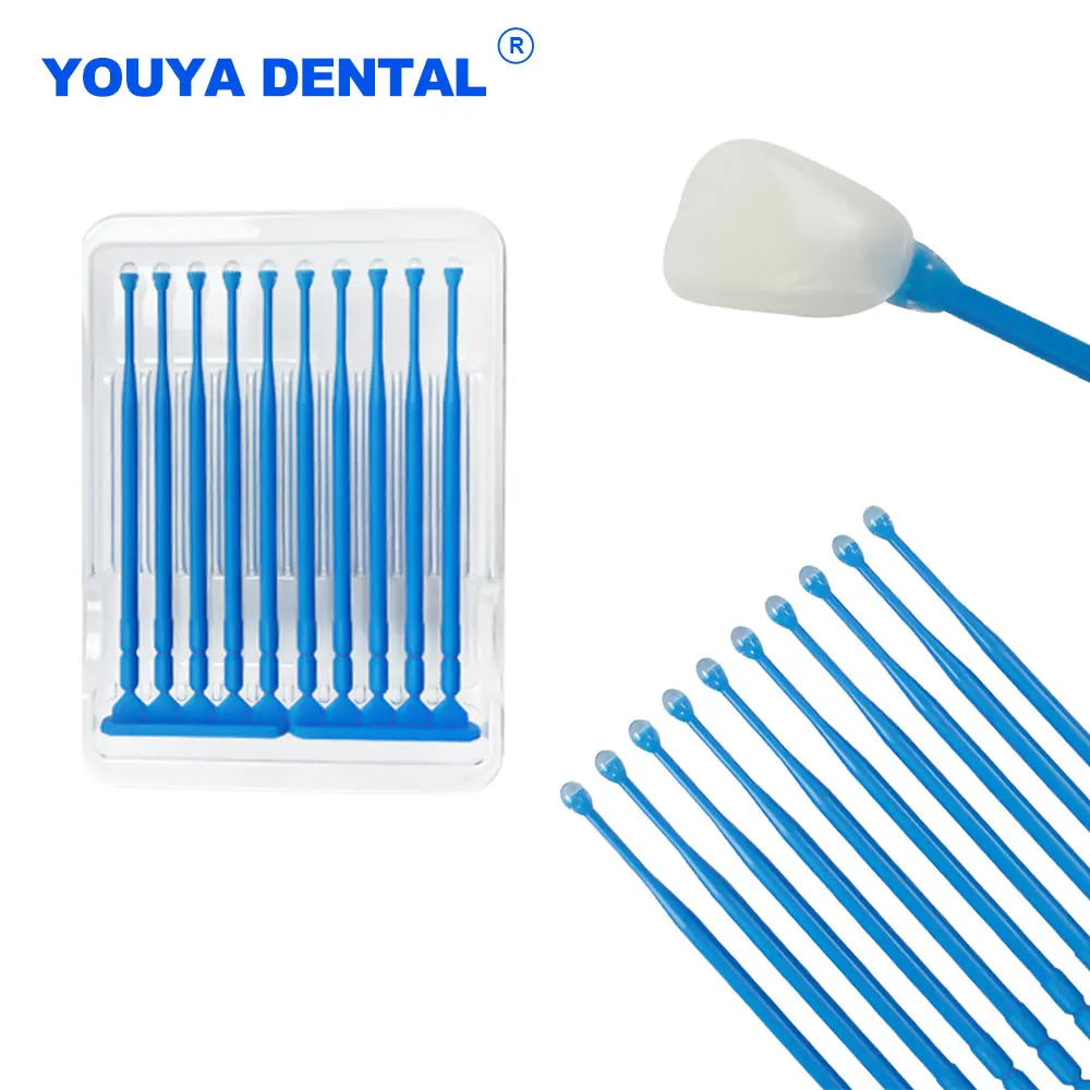 Oral Care Dental Disposable Micro Applicator Sticks Adhesive Brush Tip for Tooth Crown Porcelain Ven-eer Dentistry Materials