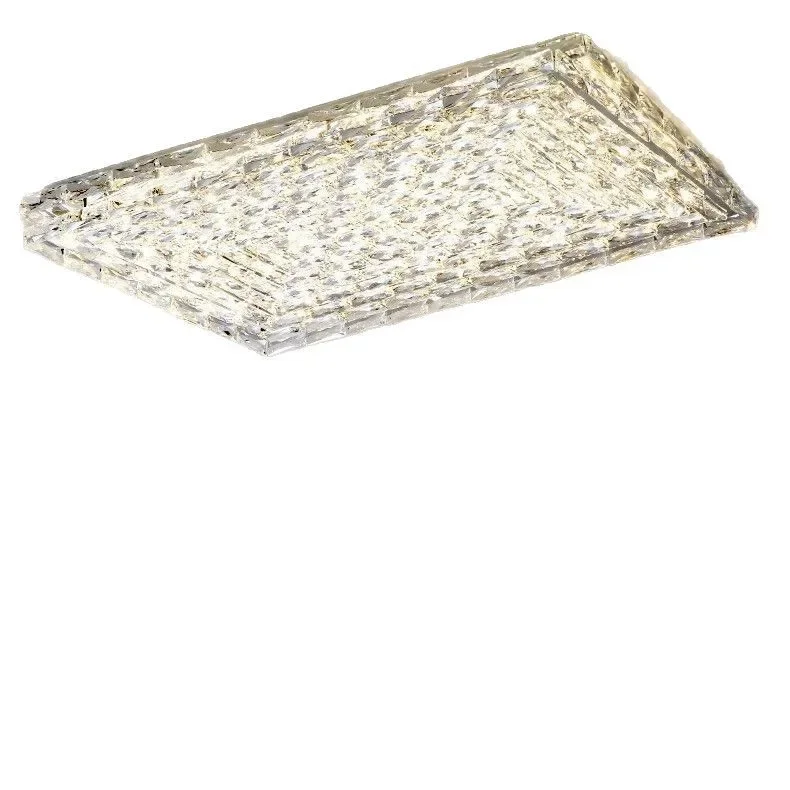 

Light luxury crystal living room ceiling light designer modern simple LED dining room bedroom light