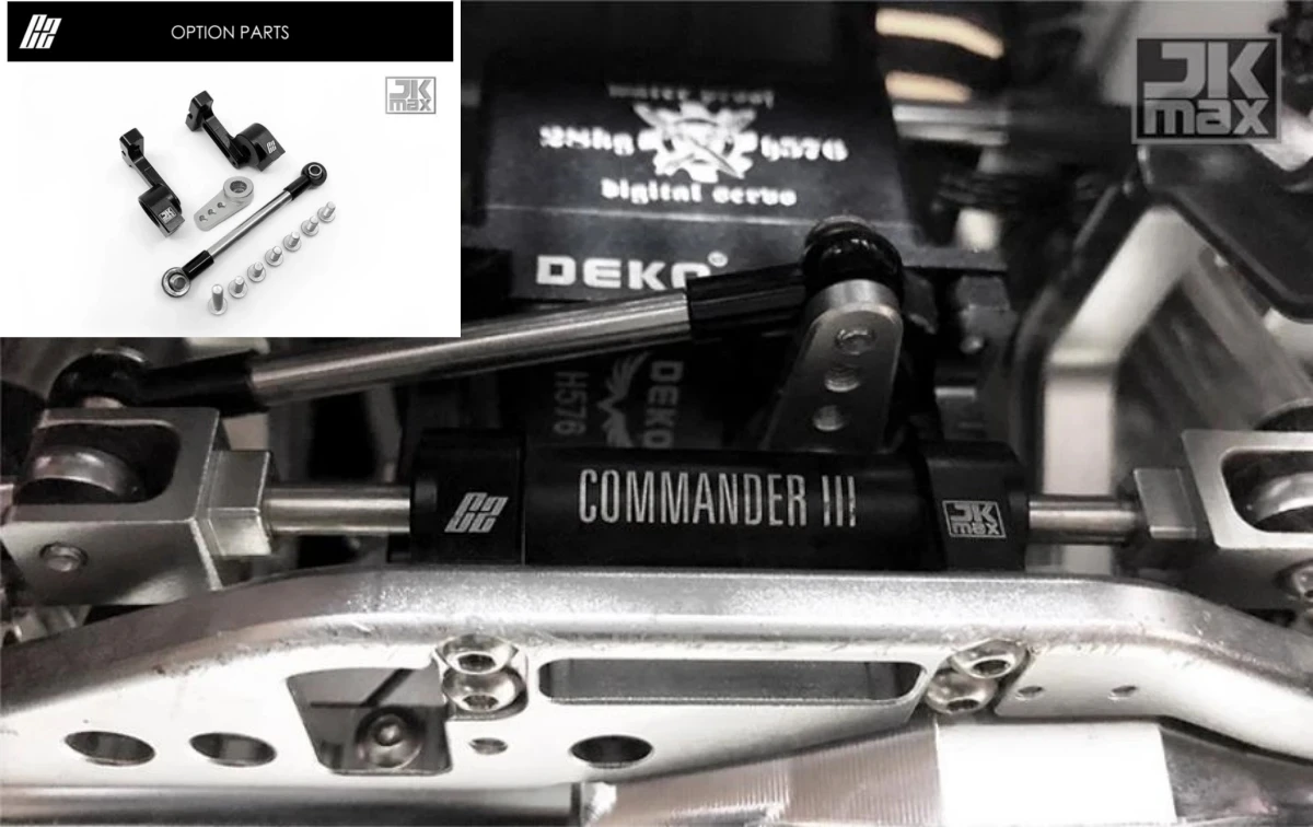 

Front Steering Servo kit for 1:8 RC Car Capo jkmax