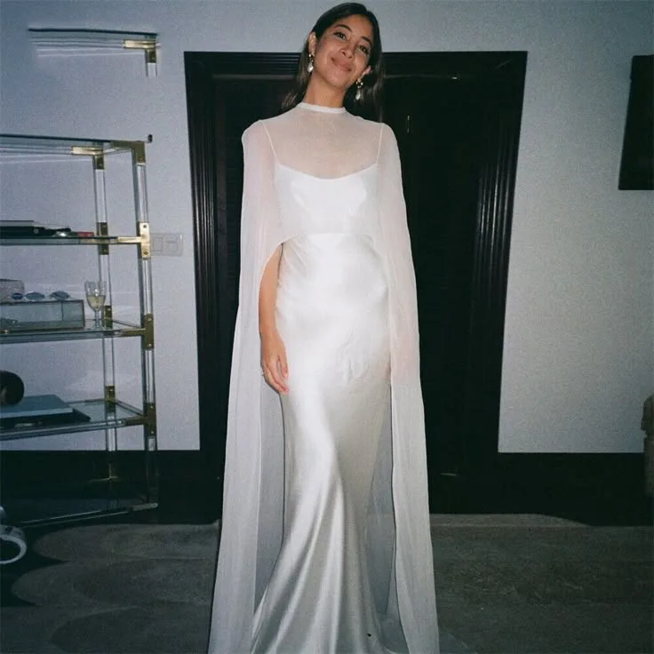 Sexy see-through mesh sleeveless shawl-neck backless pleated long-sleeved top