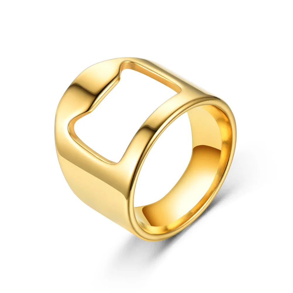 Flaschenöffner Ring Kreativität Korkenzieher Edelstahl Fingerring Bier Dosenöffner Gadgets Cool Bar Küchenzubehör Geschenke