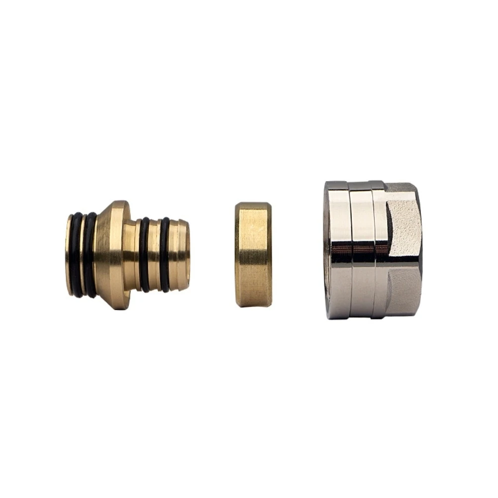 Floor Heating Connector Copper Heating Manifold Home Heating Setup User-friendly Design Flexible Installation For 16mm Pipes