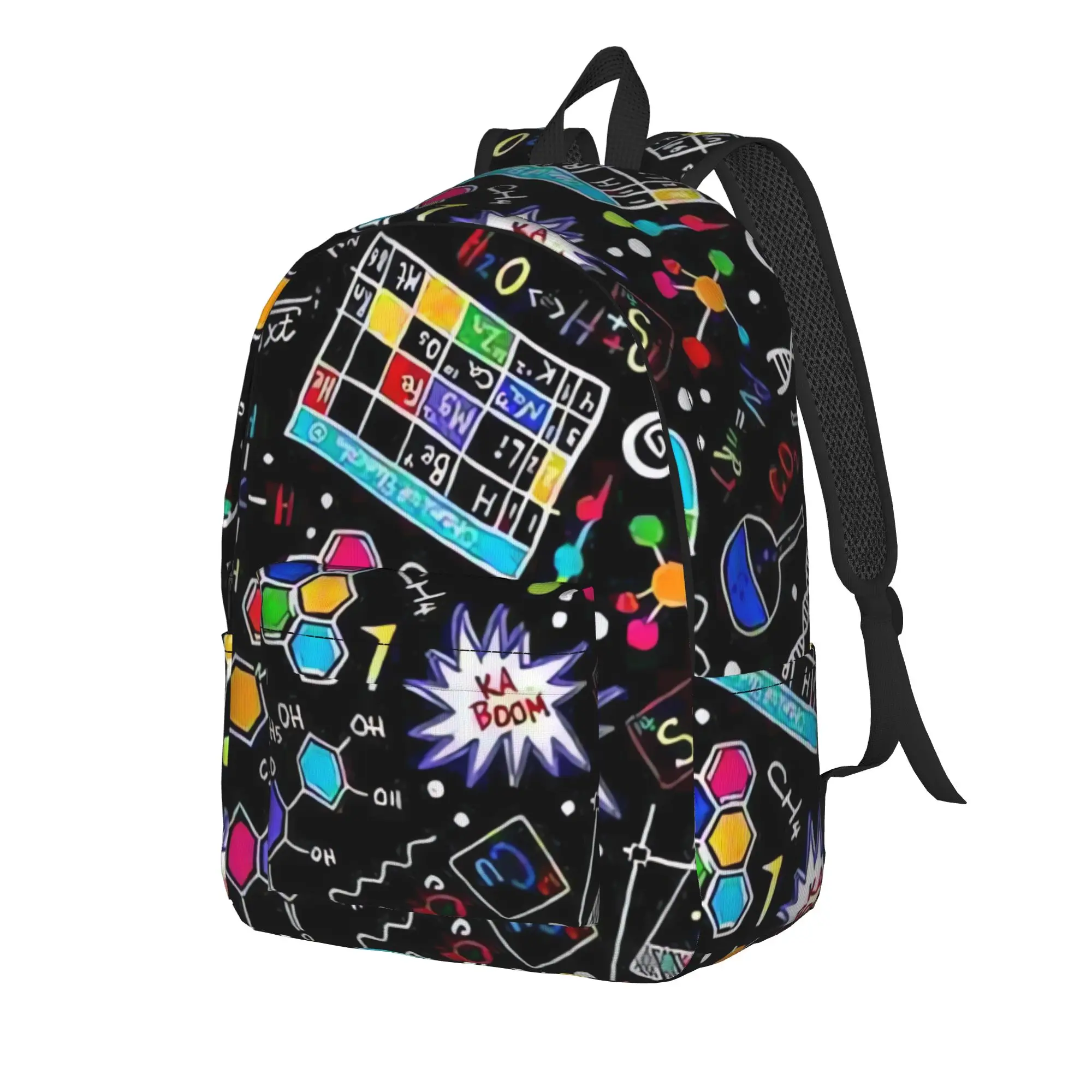 Math Rubik Rubix Rubics Player Cube Math Backpack  Travel Backpacks Male Colorful Pattern School Bags Style Rucksack