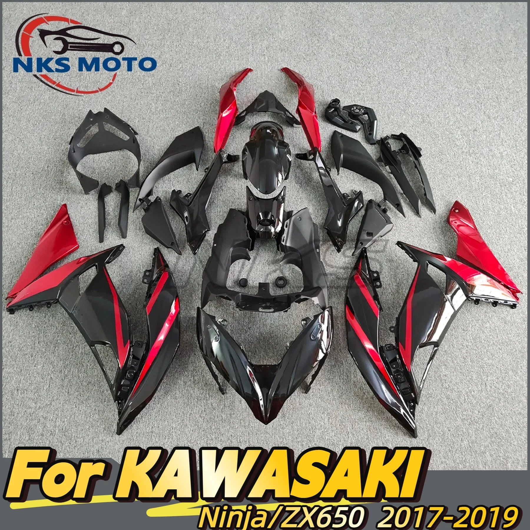 

Fairings Fit For KAWASAKI NINJA 650 ER-6F EX650 2017 - 2019 Motorcycle Accessories Shell Fairing Kit Set NINJA650 ER6F 17 18 19