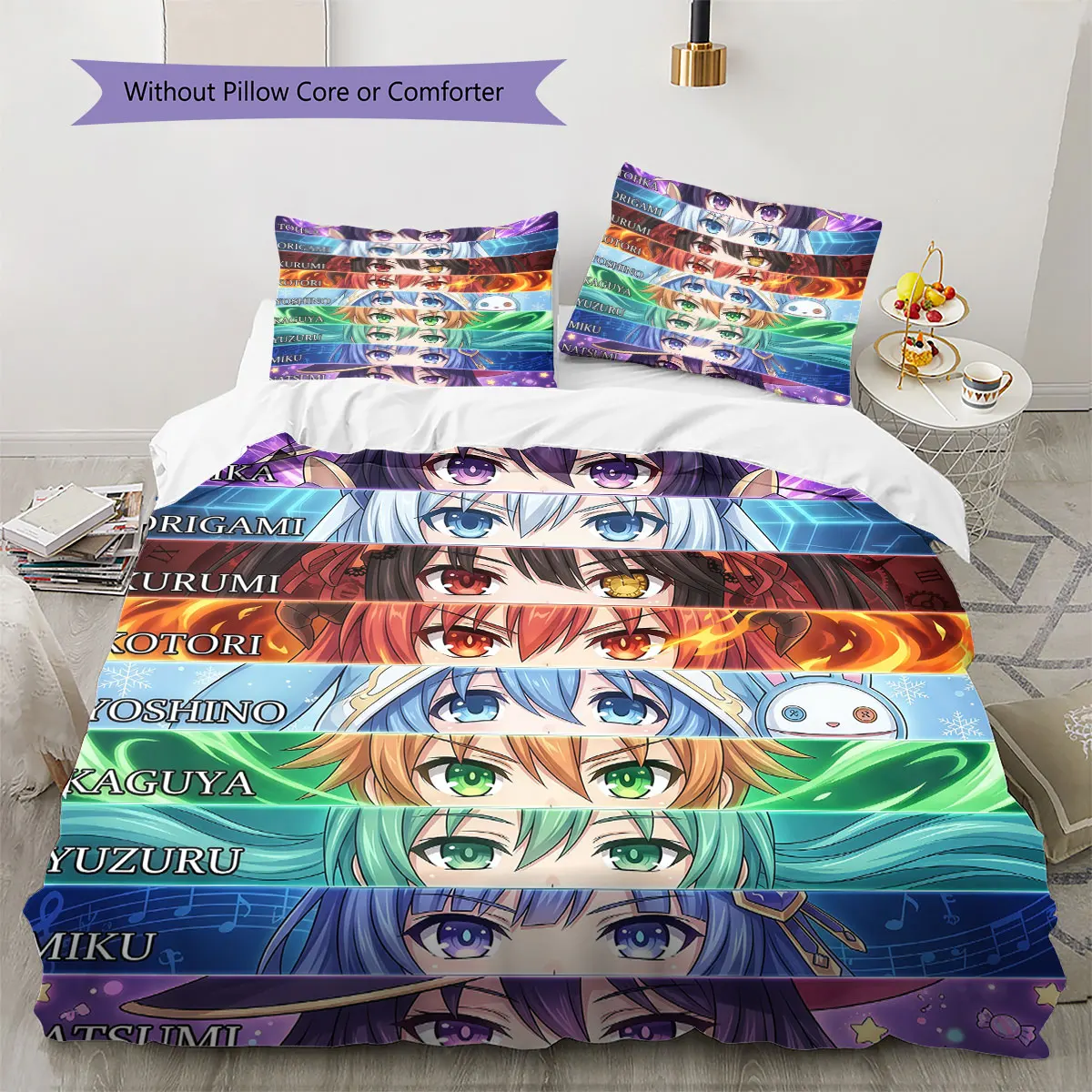 Date Live Comfor Duvet Cover Child's Bedding Set,Extra Large Size Christmas Gifts Various Sizes Available -HE72