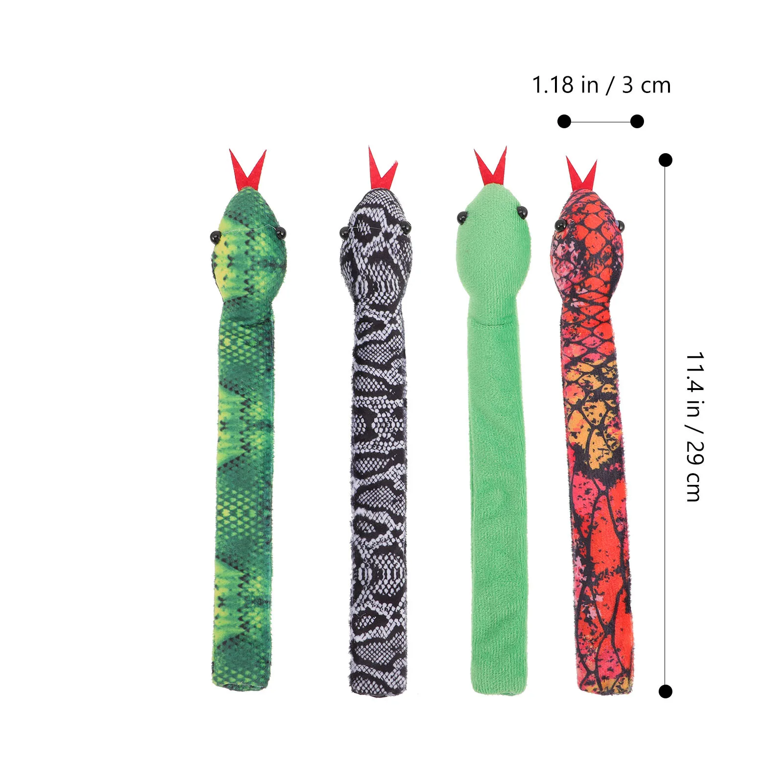 

16Pcs Slap Bracelets Snake Wristbands Safe Durable Long Use No Skin Sensitivity Troubles Party Favors Slap Wrist Bracelets