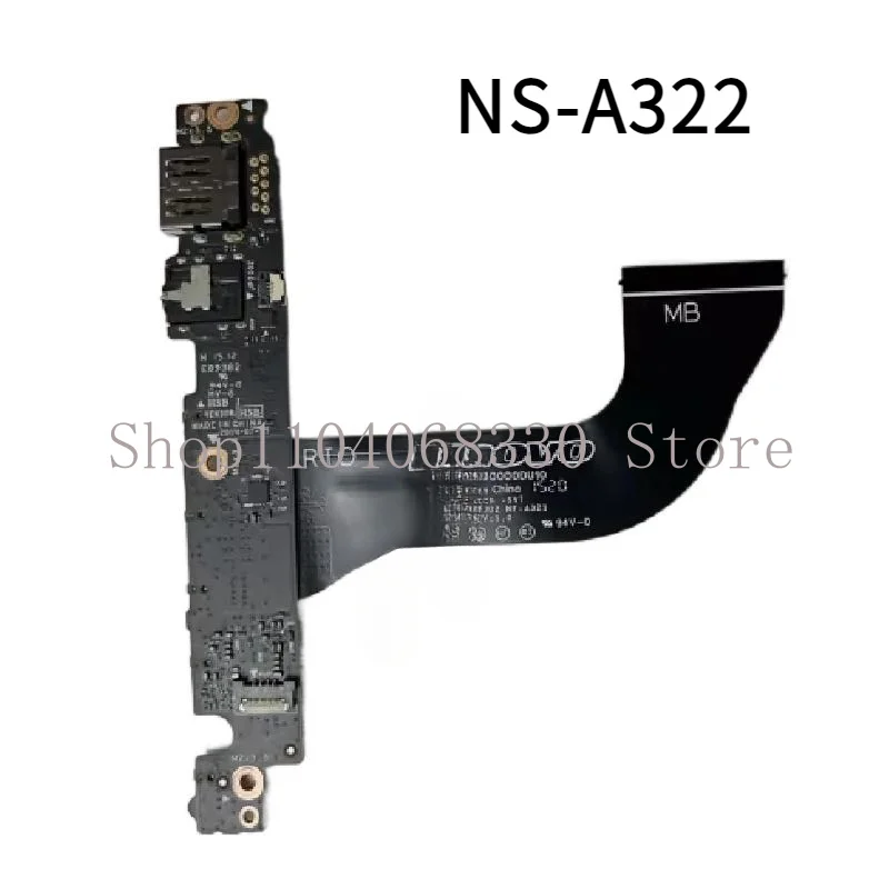 GENUINE FOR Lenovo YOGA 3 Pro 1370 80HE Power Button Board Switch USB Port Audio IO Socket NS-A322