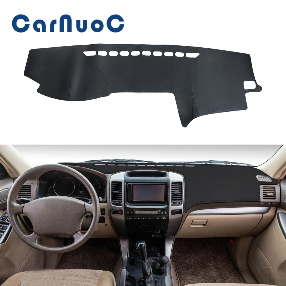 Accessories For Toyota Land Cruiser Prado 2003-2020 Car Dashboard Mat Cover Pad Inner Sun Shade Dash Board Styling