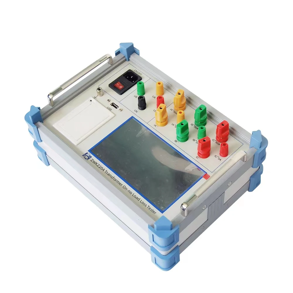 Hot Sale Transformer Load and No-load Loss Characteristics Tester for Power Transformer Testing with 7-Inch Touch Screen