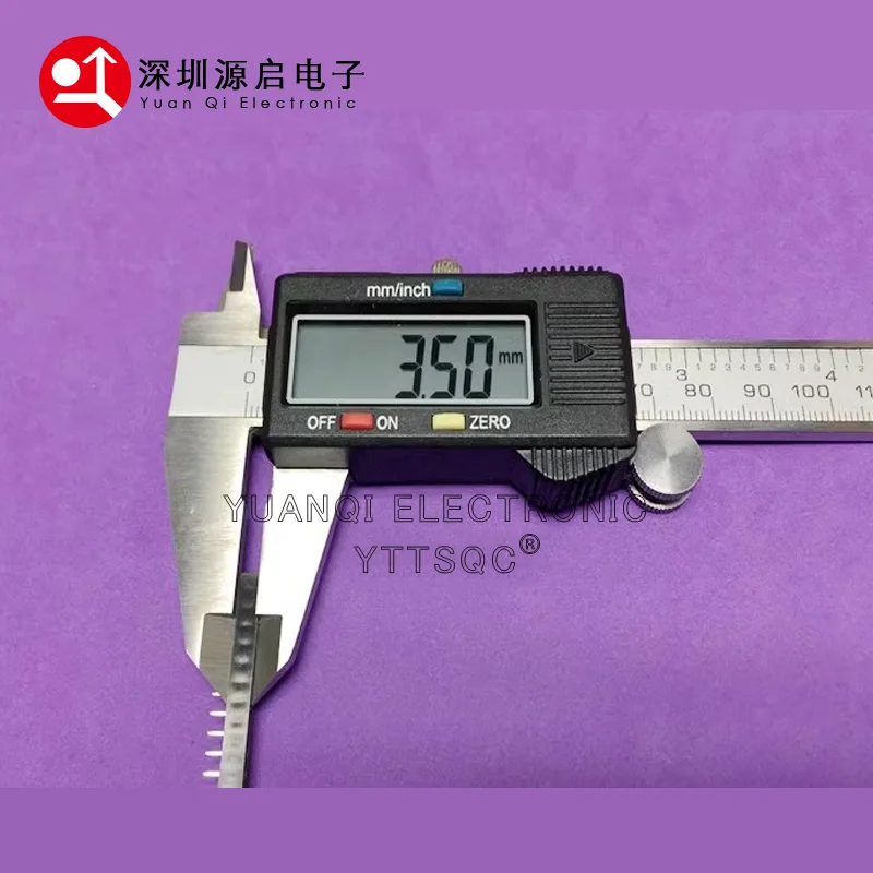 10 sztuk 2.54mm Ph3.5 krótki profil jednorzędowy prosty 1x3/4/5/6/7/8/9/10/12/20/40P Rohs złoty Pcb męski żeński złącze pinowe — zdjęcie 3
