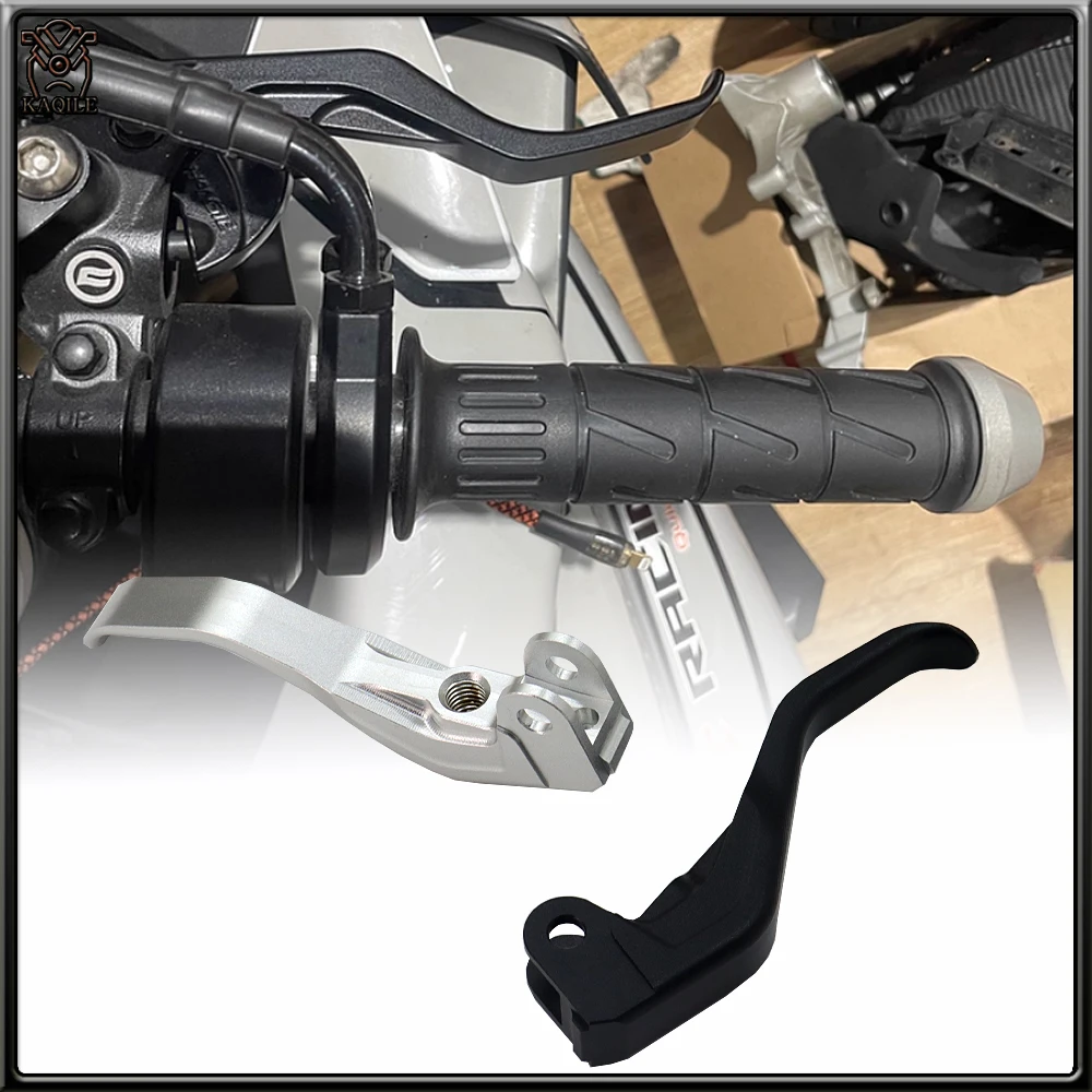 Para Motocicletas CFMOTO 450MT 700MT 800MT 800MTX 800 MT-X 675NK: Manetes de Embreagem Curtos de Dois Dedos com Redução de Força de 10% para Manobras