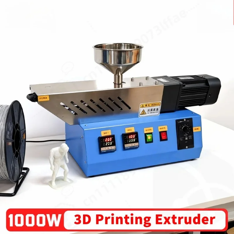Laboratory Single Screw Extruder Plastic Extrusion Machine with Injection Molding Crusher Traction Water Tank for ABS Polymers