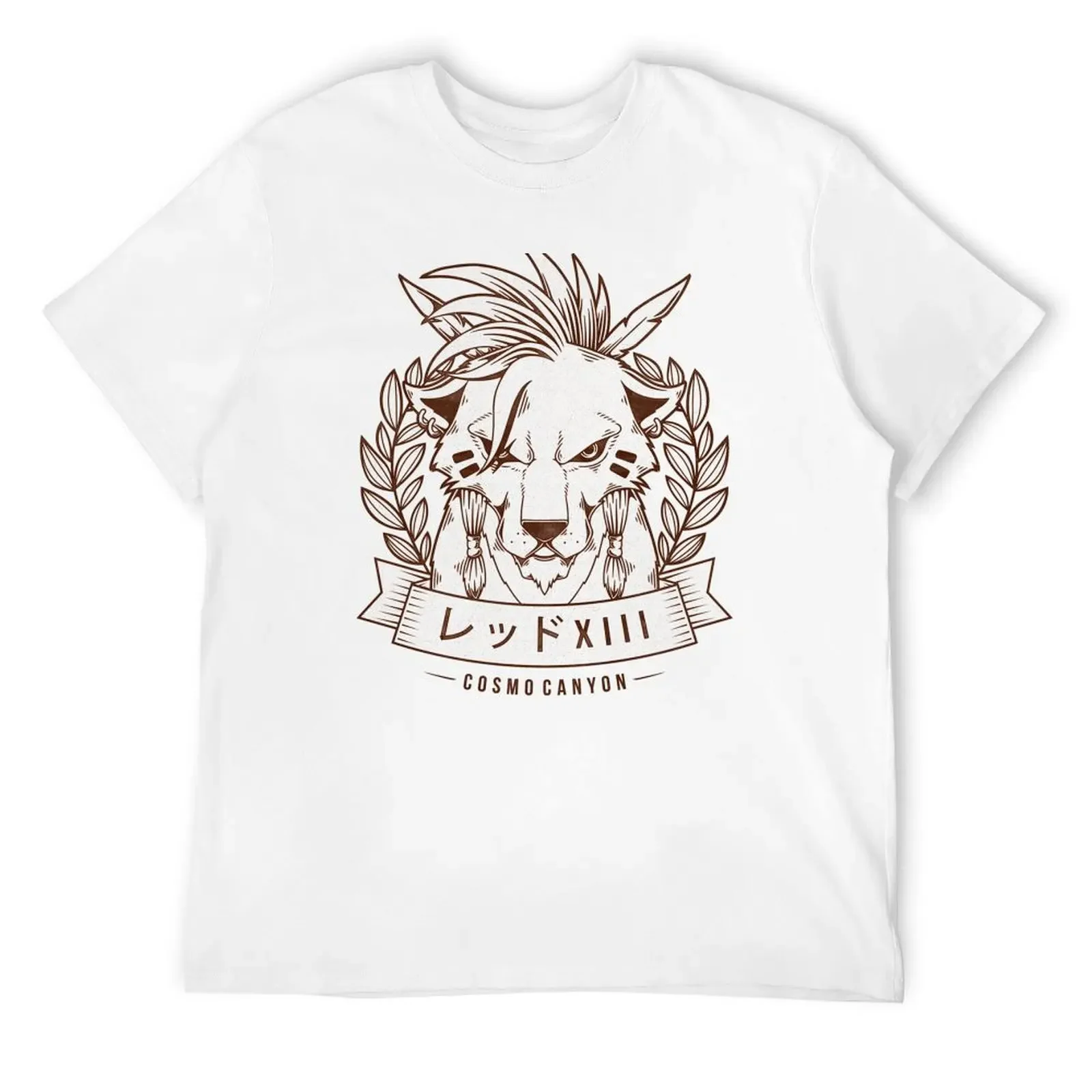 

Red XIII Cosmo Canyon T-Shirt Aesthetic clothing vintage anime shirt T-shirts oversize mens t shirts
