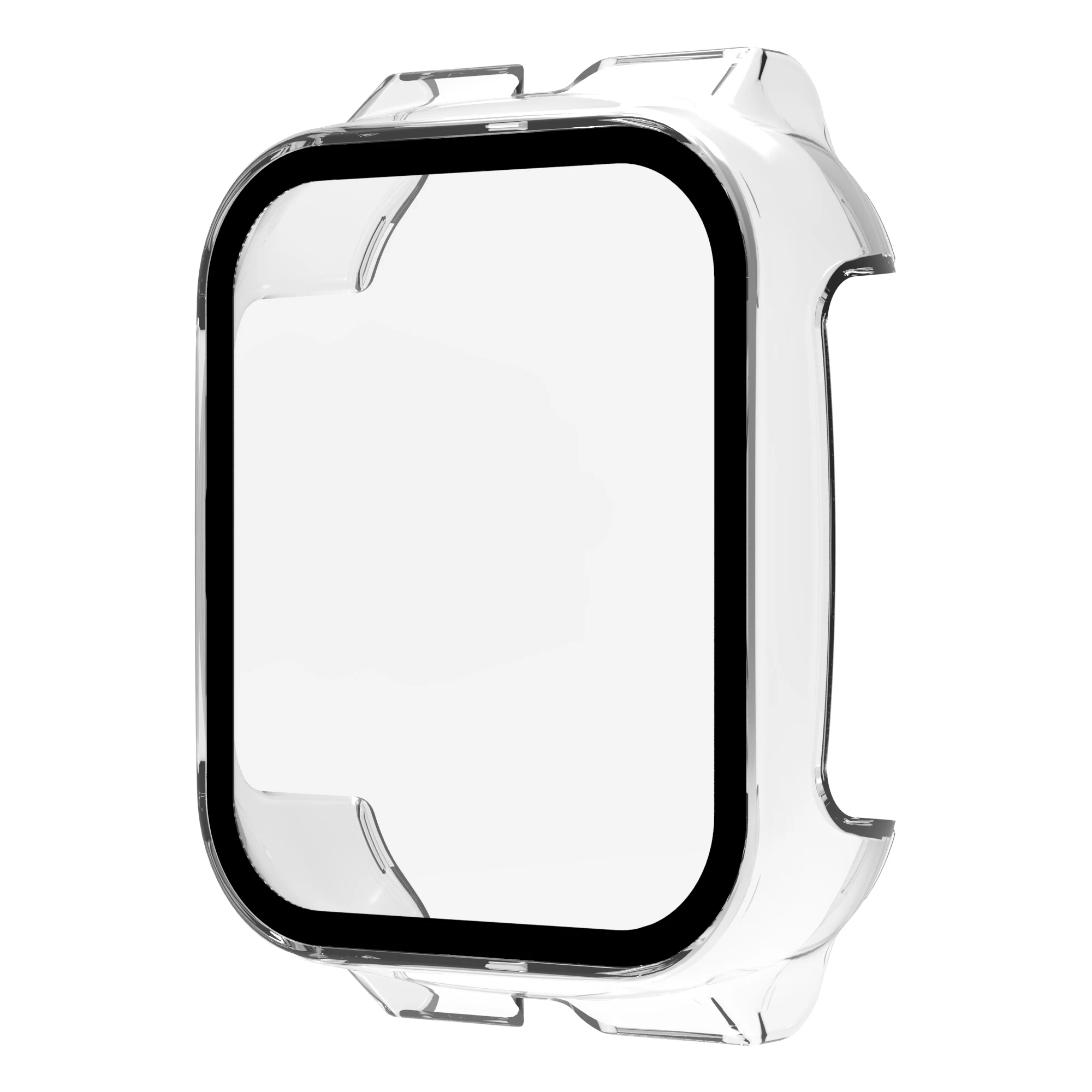 Hard Edge Shell Full Screen Glass Protector, Film Frame Case para Xplora X5 Play Criança Relógio Inteligente, capa protetora Acessórios