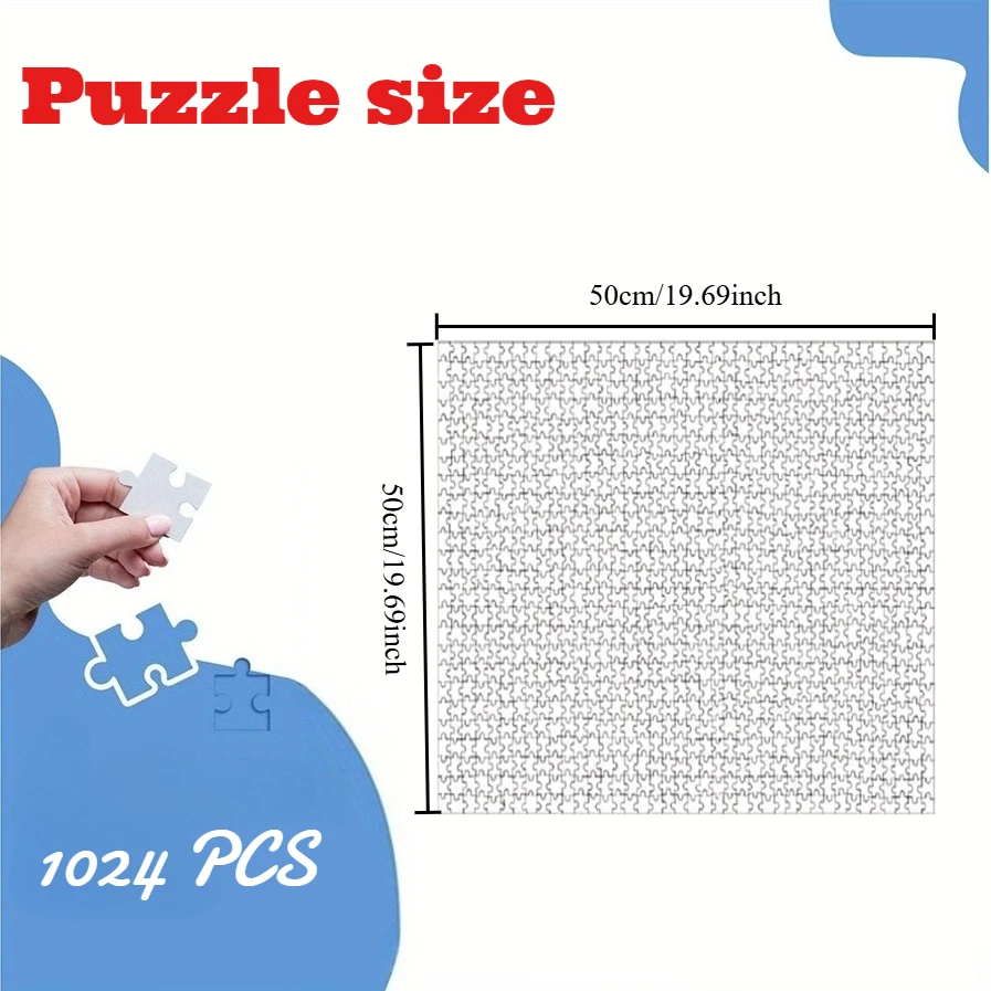 Princess Unicorn 1024 PCS Jigsaw Puzzles Challenging Family Activity Games for Gameroom Bedroom Livingroom