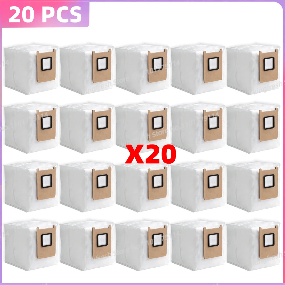 Stofzak geschikt voor (Eufy Omni E25 / E35 / E28 / E20 / C28) Stofzuigeronderdelen Vervangzakken Accessoires