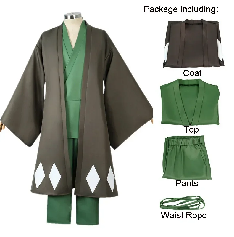 Disponibile Anime Bleach Urahara Kisuke Costume Cosplay Kimono Set completo