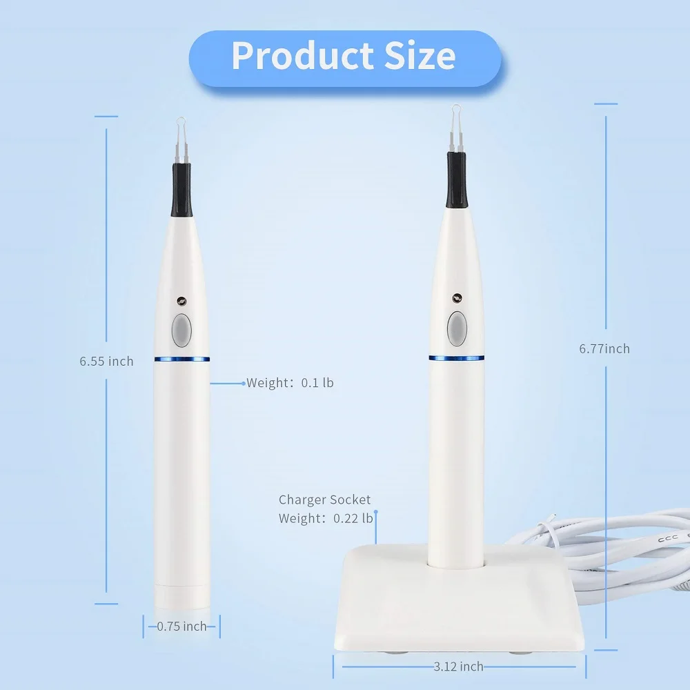 Gutta Percha Point Cutter with 4 Tips, Dental Tooth Gum Endo Obturation System with Heated Pen, Dentist Breaker Cutter Tools